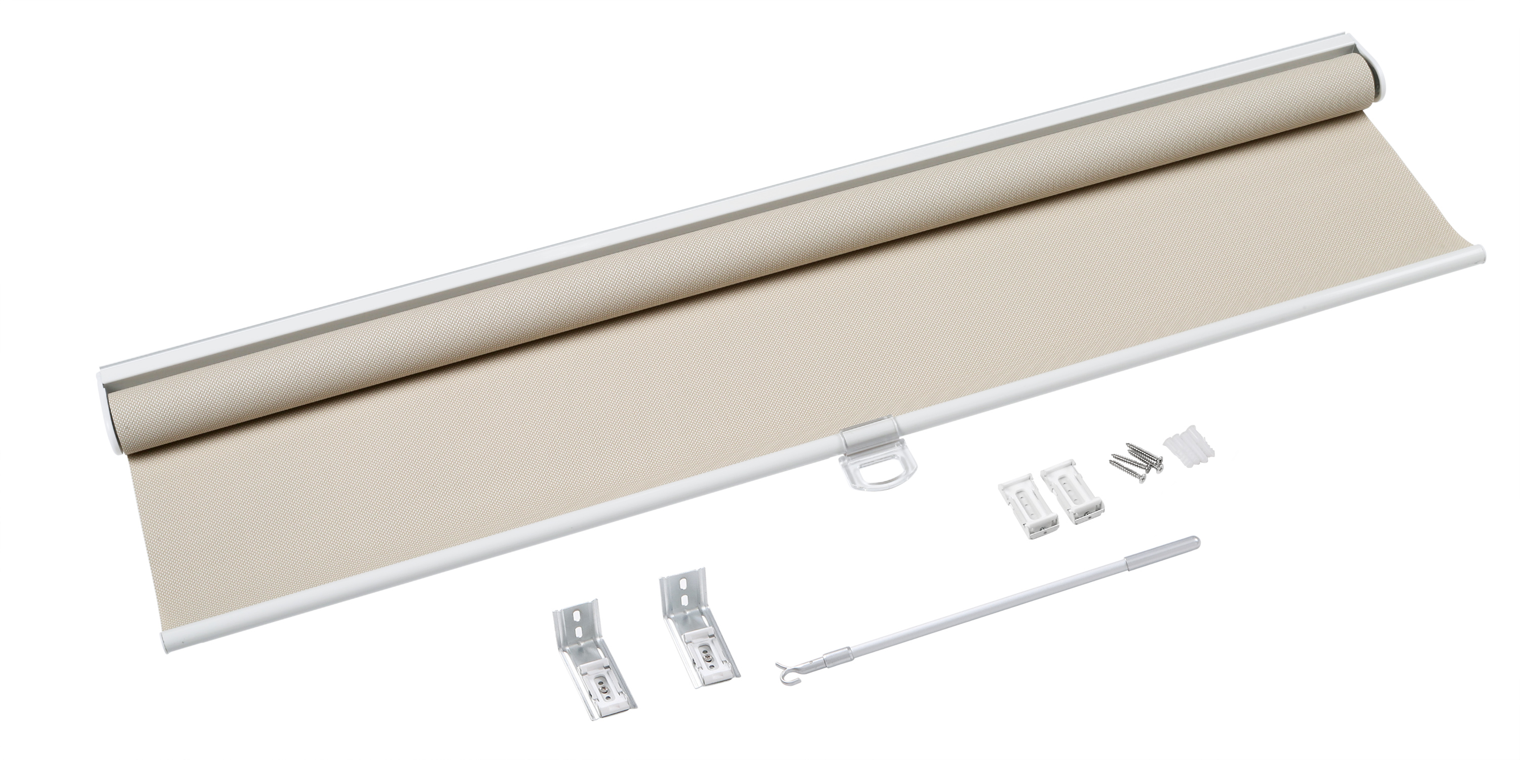 商品Alt模板：TAYLOR 60% Blackout Blinds Shade Spring Cordless Roller Shade for Living Dining and Bedroom - xtest