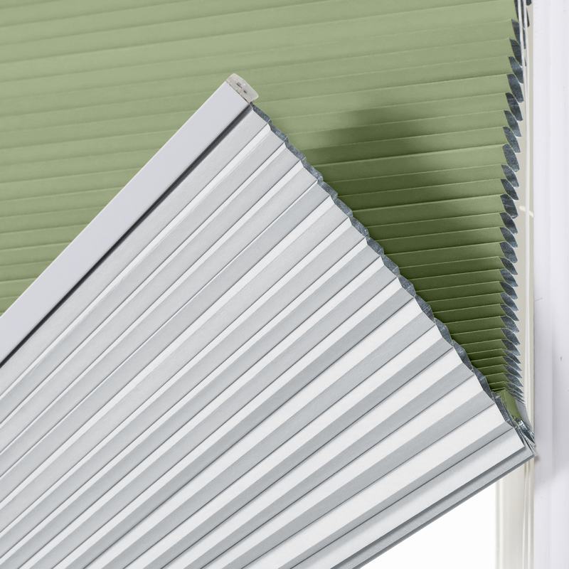商品Alt模板：SHELTON Blackout Cellular Shade Top Down Bottom Up Honeycomb Blinds with White Backing Lift Loop Control - xtest