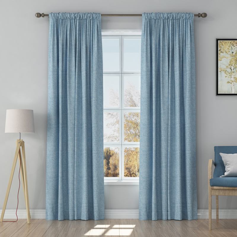 商品Alt模板：Solid Curtain Polyester Cotton Drapery HEIDI - xtest