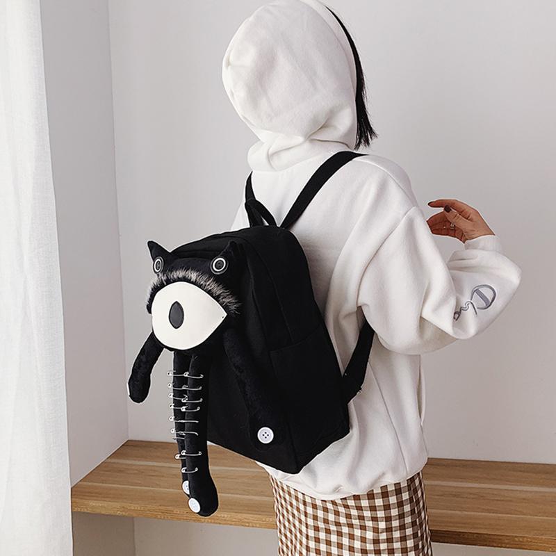 商品Alt模板：Monster Canvas Casual Backpack EG0573 - xtest