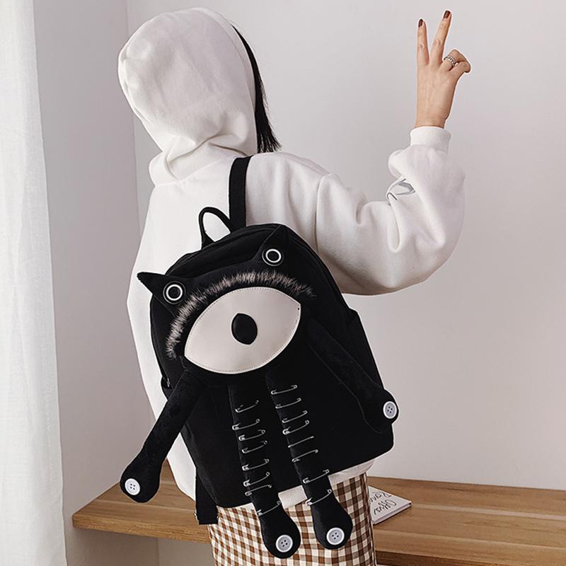 商品Alt模板：Monster Canvas Casual Backpack EG0573 - xtest