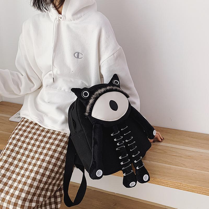 商品Alt模板：Monster Canvas Casual Backpack EG0573 - xtest