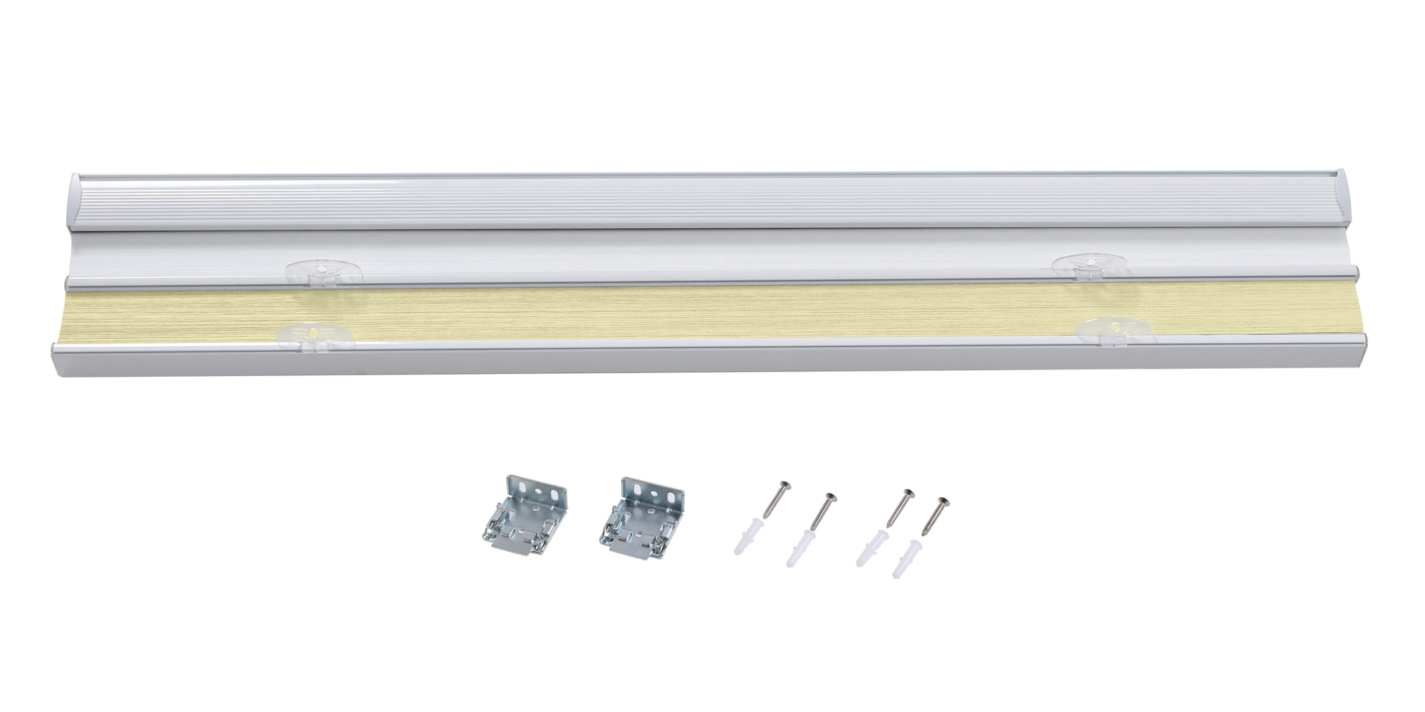 商品Alt模板：RHODES Cordless Blackout TriShades Day/Night Honeycomb Shade with White Backing White Sheer - xtest