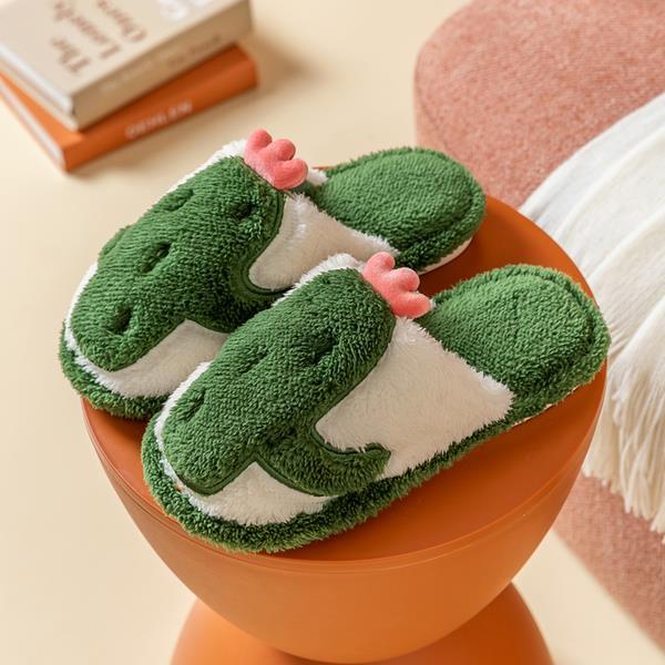 商品Alt模板：Warm Cute Plush Fruit Cotton Slippers SS0819 - xtest